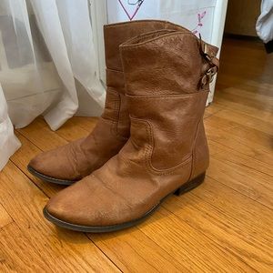 light brown boots